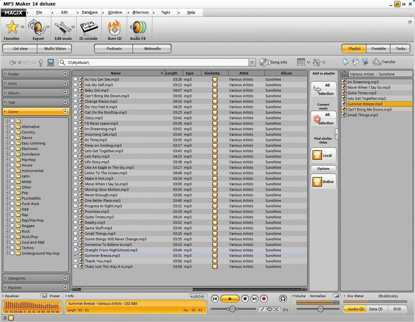 MAGIX MP3 Maker deluxe 14 full